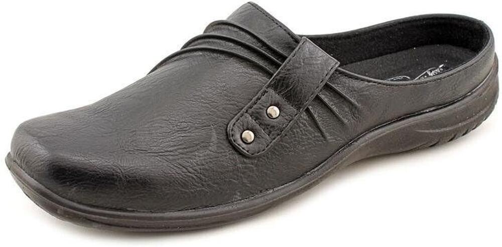 Easy Street Women's Holly Comfort Mules, Black Size 10W
